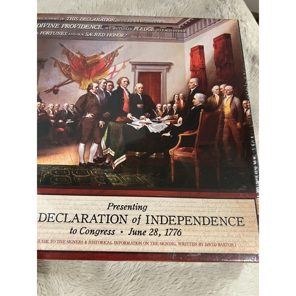 WallBuilders Declaration of Independence Jigsaw‎ Puzzle David Barton Sealed